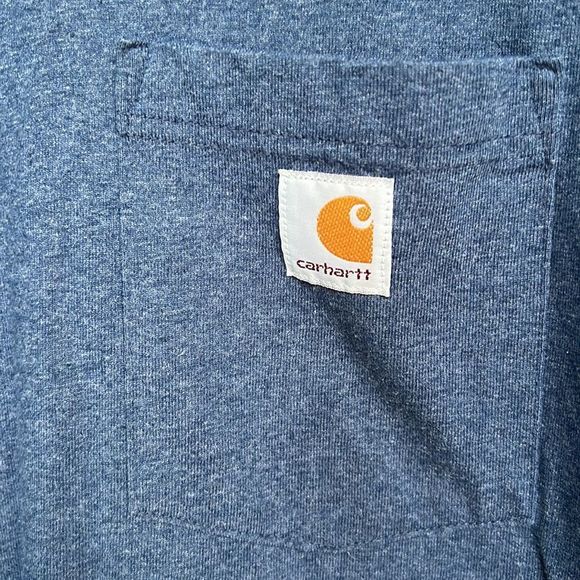 Blue pocket Carhartt t-shirt (XL tall) - Picture 2 of 5
